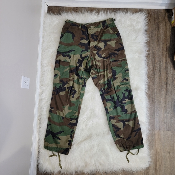 Authentic Army Camouflage Military Soilder Pants - Picture 2 of 6